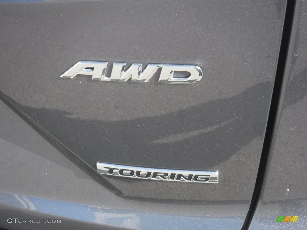 2017 CR-V Touring AWD - Modern Steel Metallic / Gray photo #10