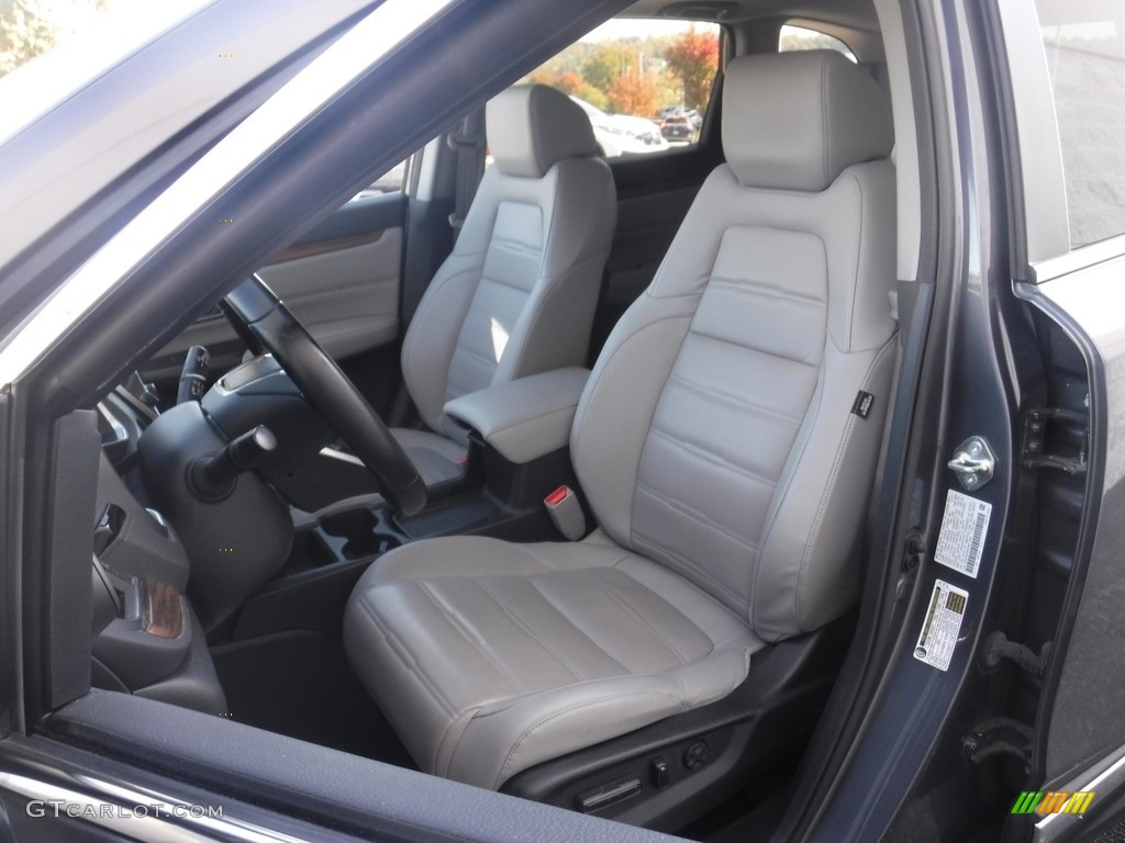 2017 CR-V Touring AWD - Modern Steel Metallic / Gray photo #15