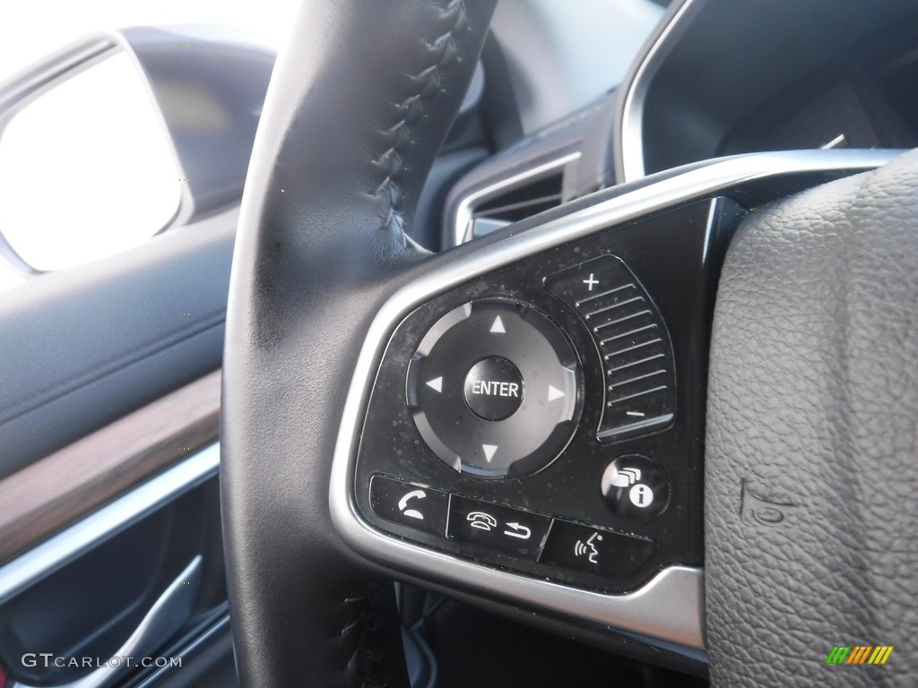 2017 CR-V Touring AWD - Modern Steel Metallic / Gray photo #25