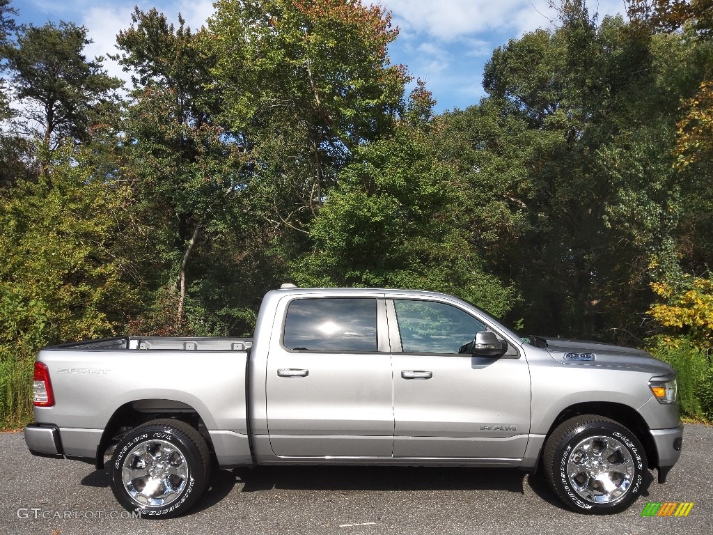 Billet Silver Metallic 2022 Ram 1500 Big Horn Crew Cab 4x4 Exterior Photo #145008147