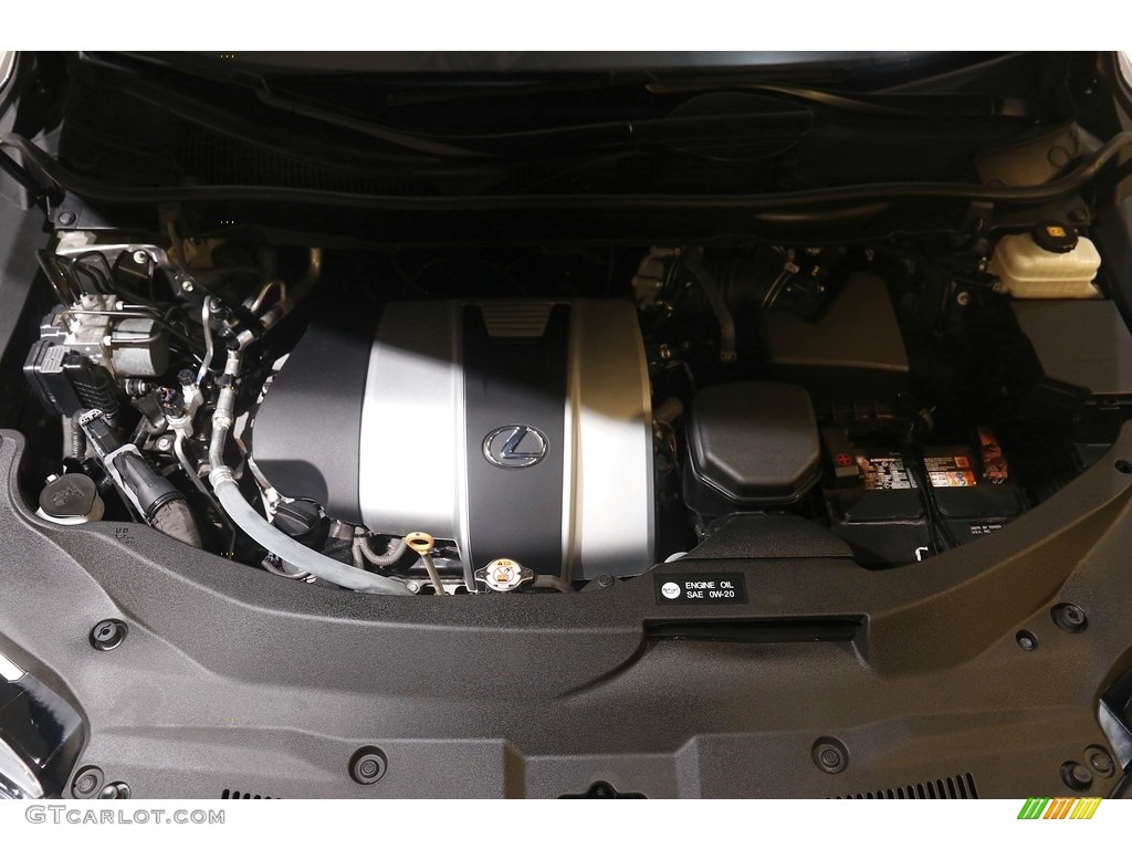 2020 RX 350 AWD - Nebula Gray Pearl / Black photo #23
