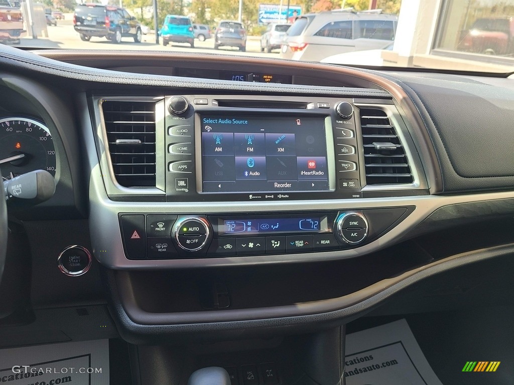 2018 Highlander Limited AWD - Ooh La La Rouge Mica / Black photo #21