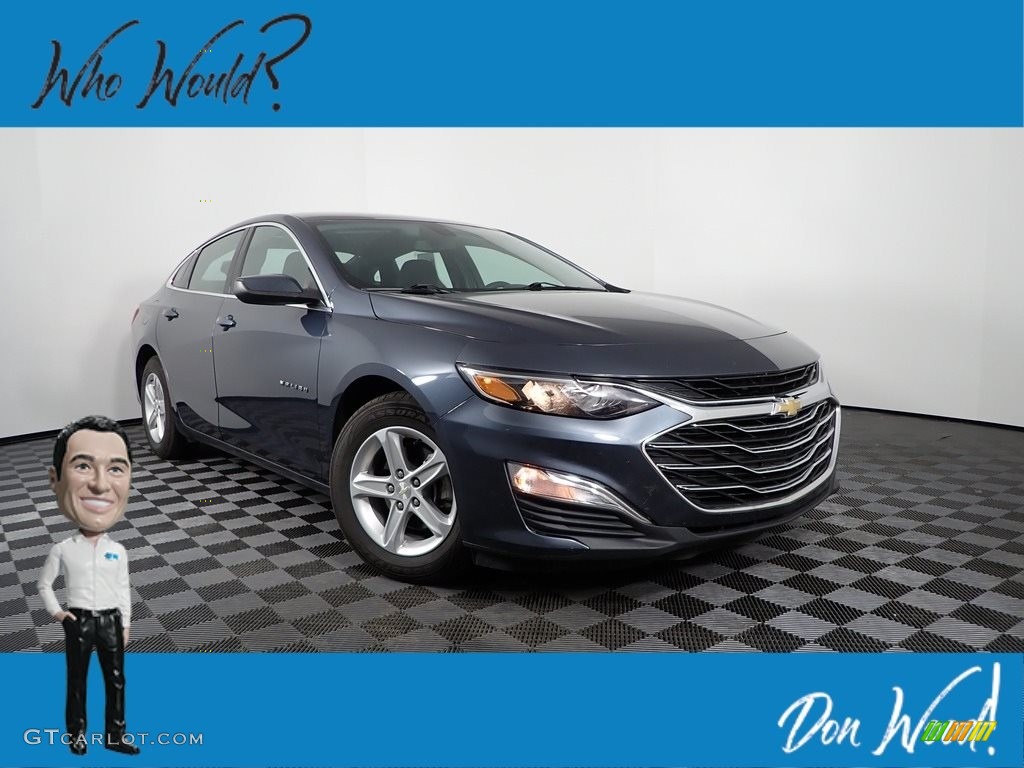 2019 Malibu LS - Shadow Gray Metallic / Jet Black photo #1