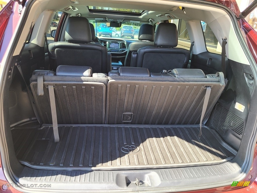2018 Highlander Limited AWD - Ooh La La Rouge Mica / Black photo #53