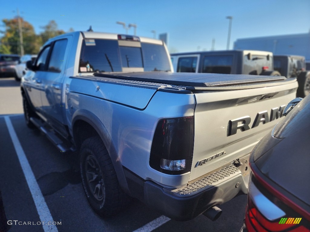 Bright Silver Metallic 2015 Ram 1500 Rebel Crew Cab 4x4 Exterior Photo #145009935