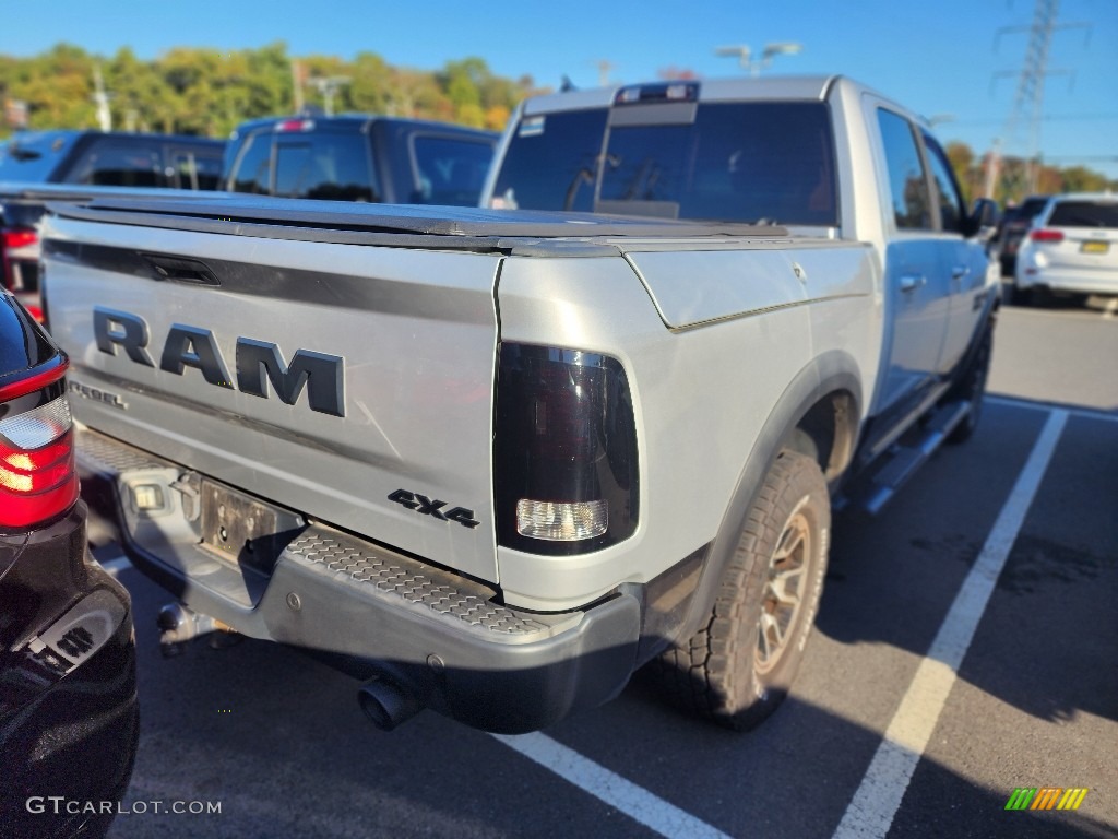 Bright Silver Metallic 2015 Ram 1500 Rebel Crew Cab 4x4 Exterior Photo #145009953