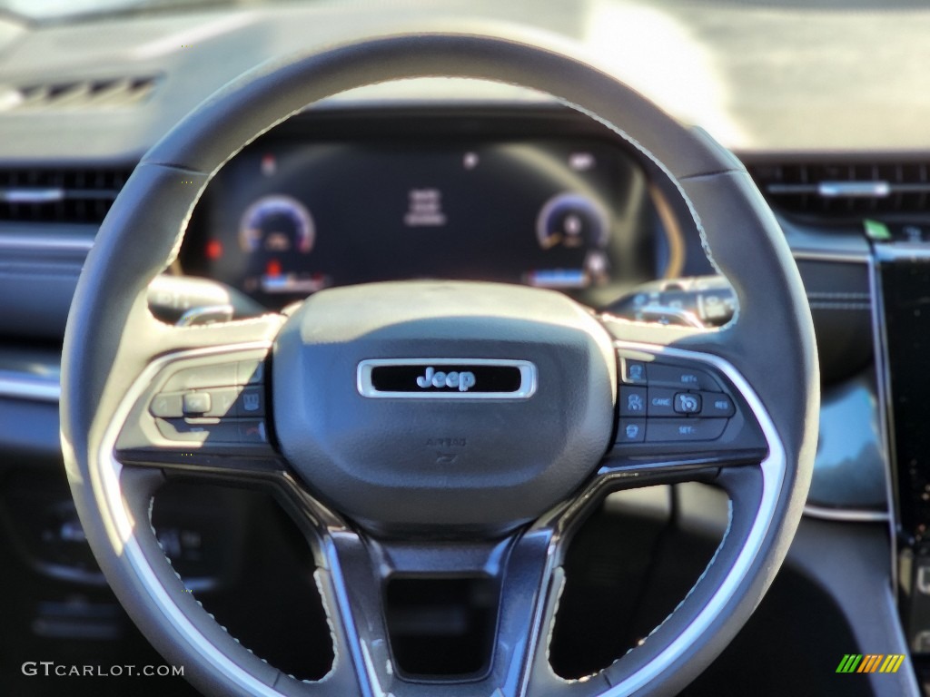 2023 Jeep Grand Cherokee L Laredo 4x4 Global Black Steering Wheel Photo #145011688