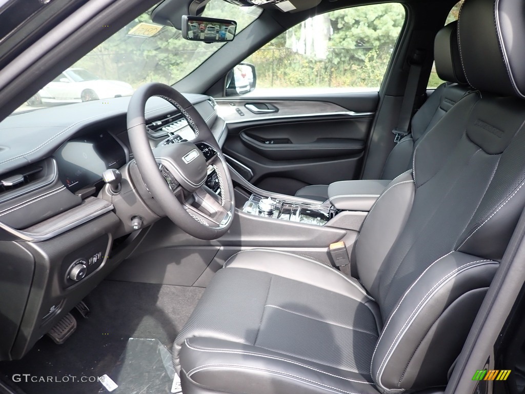 Global Black Interior 2023 Jeep Grand Cherokee Overland 4x4 Photo #145012081