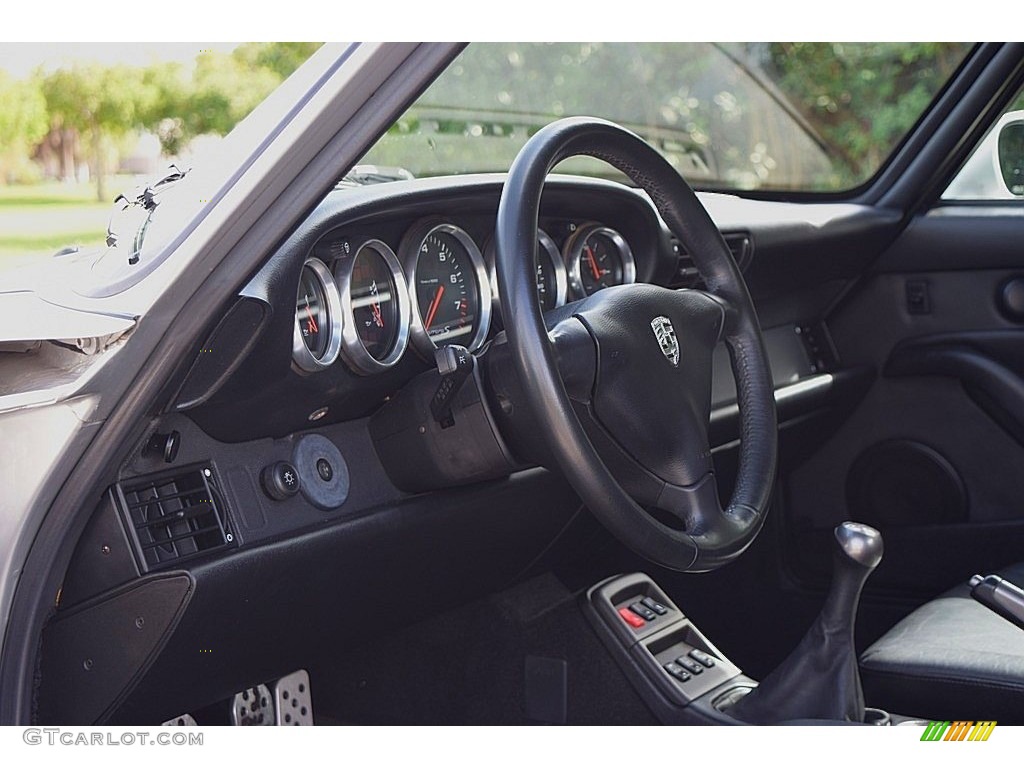 1998 911 Carrera S Coupe - Arctic Silver Metallic / Black photo #31
