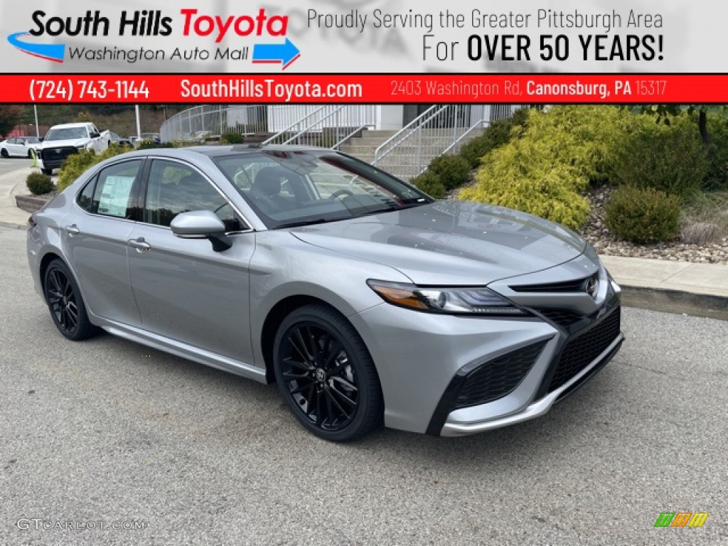 2023 Camry XSE - Celestial Silver Metallic / Black photo #1
