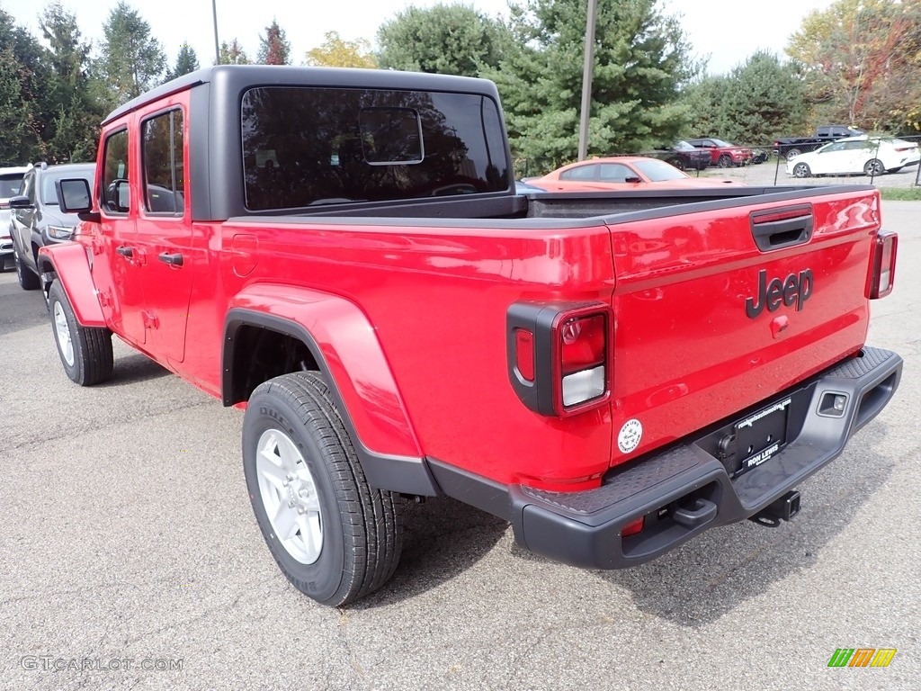 2023 Gladiator Sport 4x4 - Firecracker Red / Black photo #3