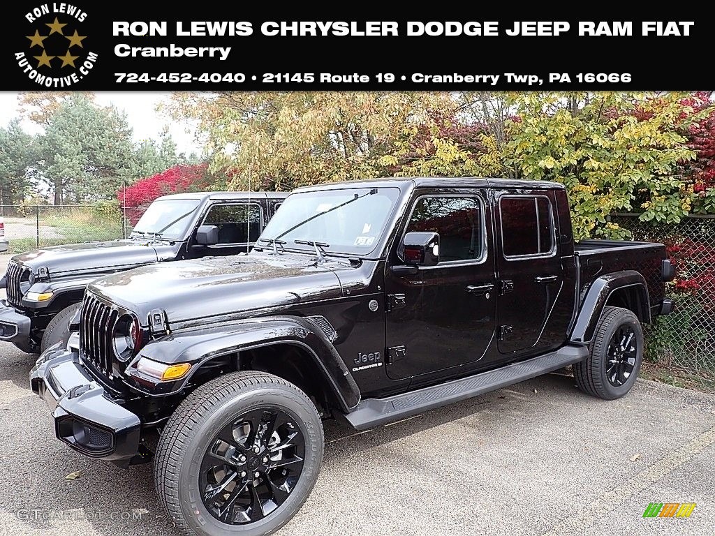 2023 Gladiator High Altitude 4x4 - Black / Black photo #1