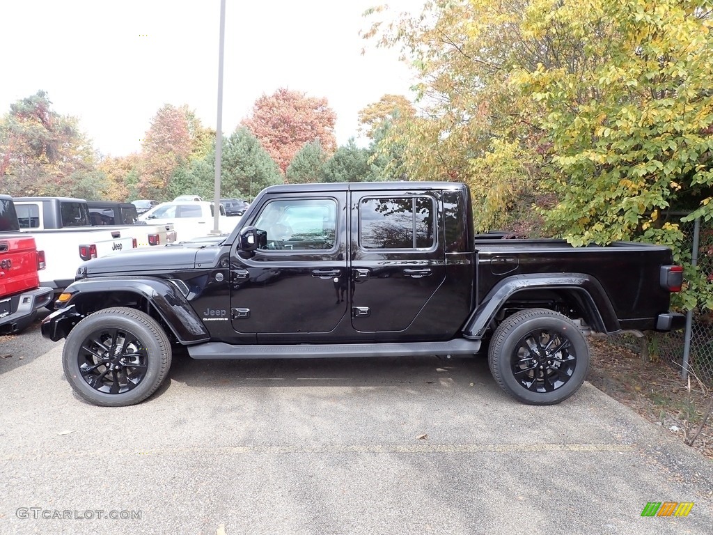 Black 2023 Jeep Gladiator High Altitude 4x4 Exterior Photo #145012834