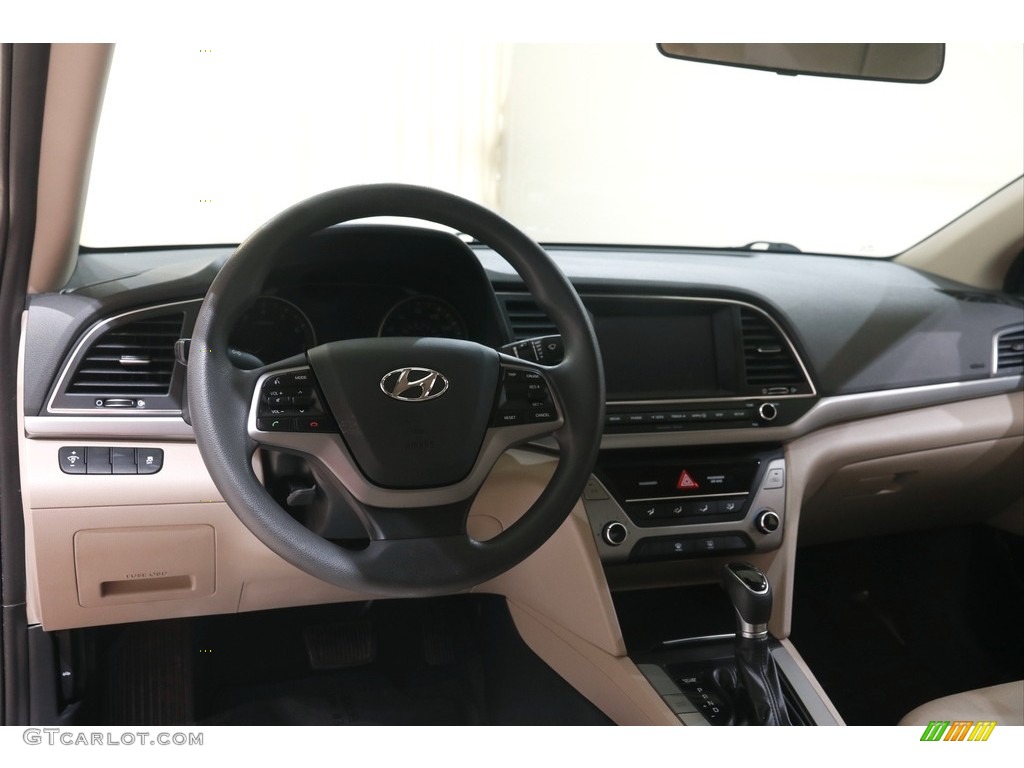 2017 Elantra SE - Red / Beige photo #6