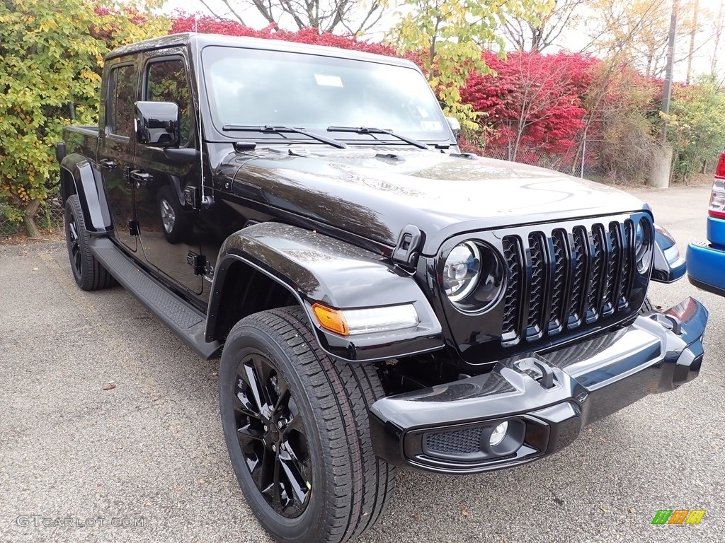 Black 2023 Jeep Gladiator High Altitude 4x4 Exterior Photo #145013047