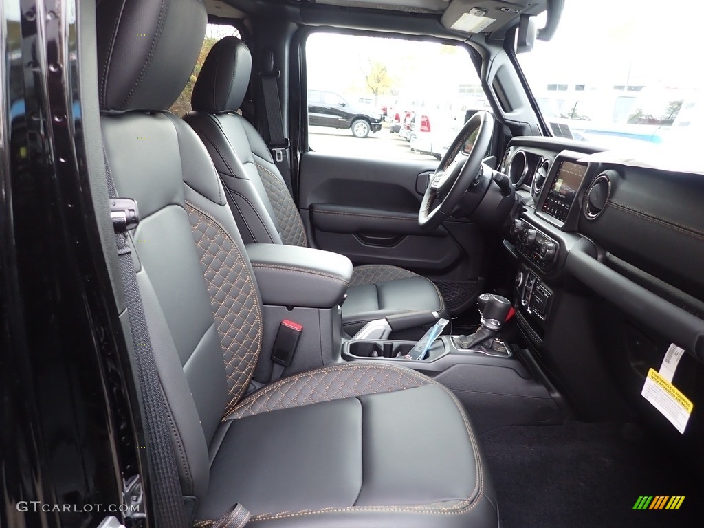Black Interior 2023 Jeep Gladiator High Altitude 4x4 Photo #145013074