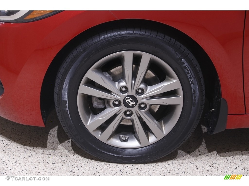 2017 Elantra SE - Red / Beige photo #19