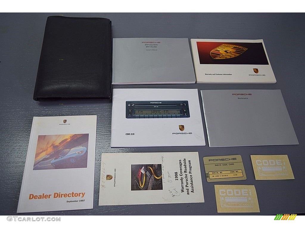 1998 Porsche 911 Carrera S Coupe Books/Manuals Photo #145013353