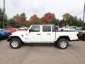 2023 Bright White Jeep Gladiator Sport 4x4  photo #2