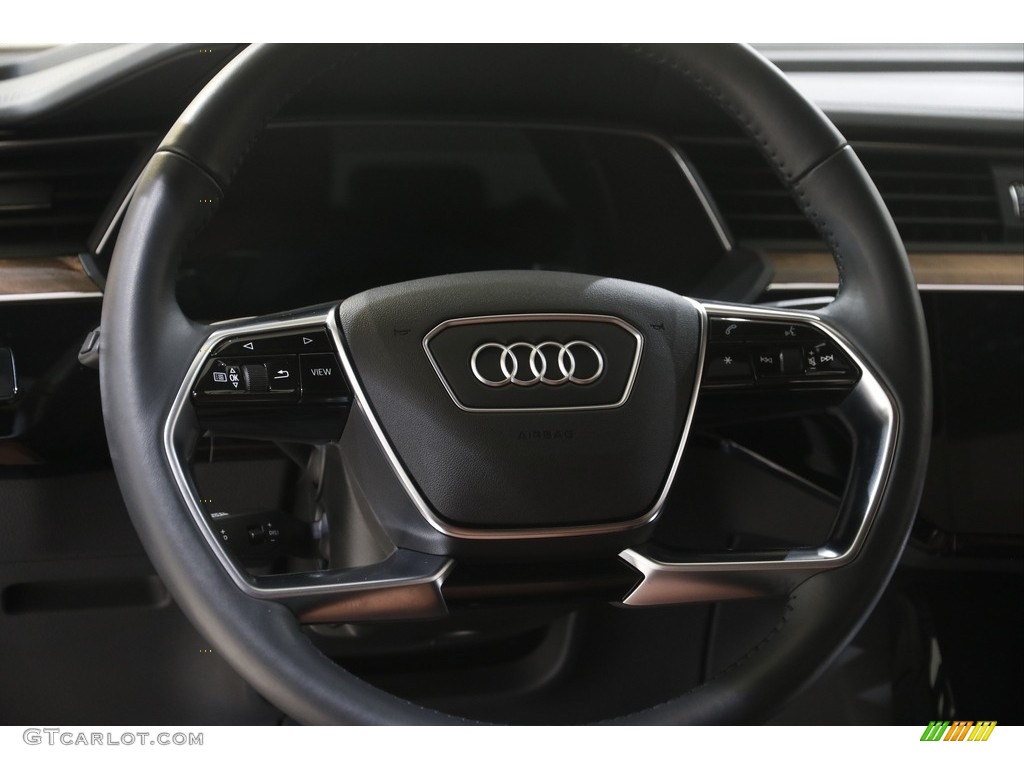 2019 Audi e-tron Prestige quattro Steering Wheel Photos