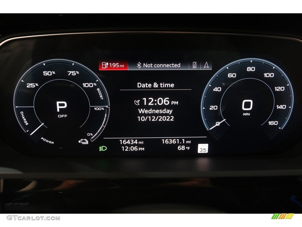 2019 Audi e-tron Prestige quattro Gauges Photo #145013461