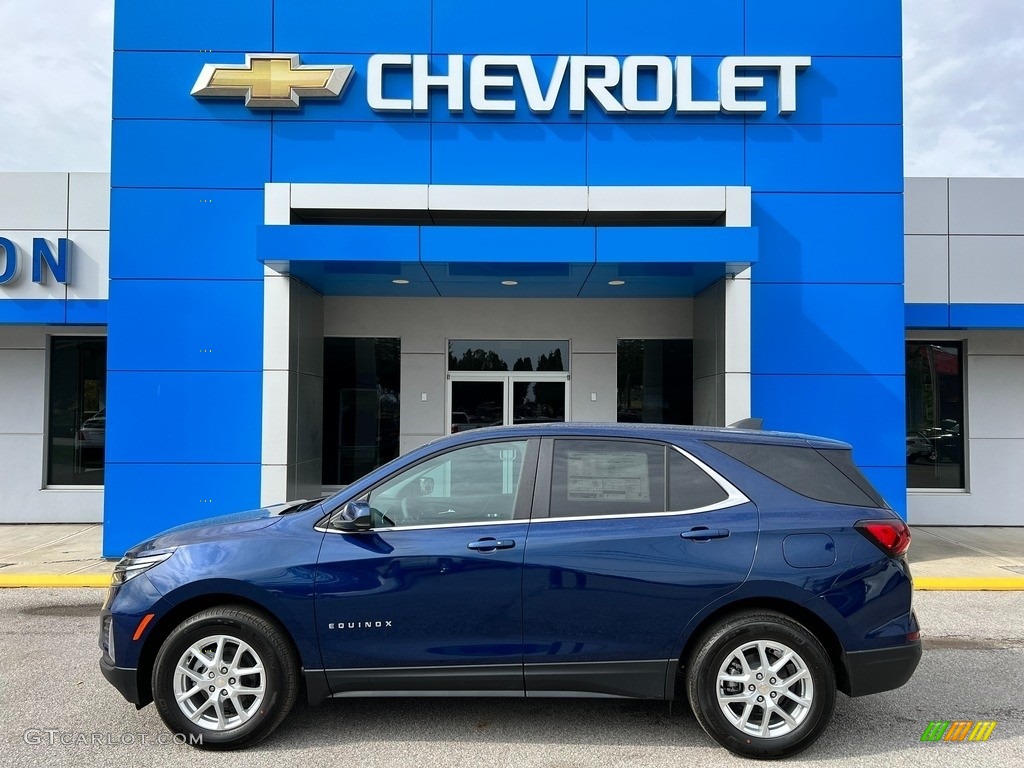Blue Glow Metallic 2022 Chevrolet Equinox LT Exterior Photo #145013563