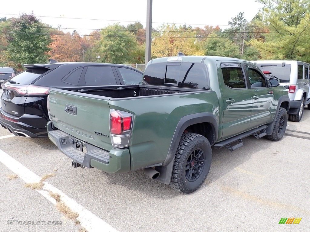 2020 Tacoma TRD Pro Double Cab 4x4 - Army Green / TRD Cement/Black photo #3