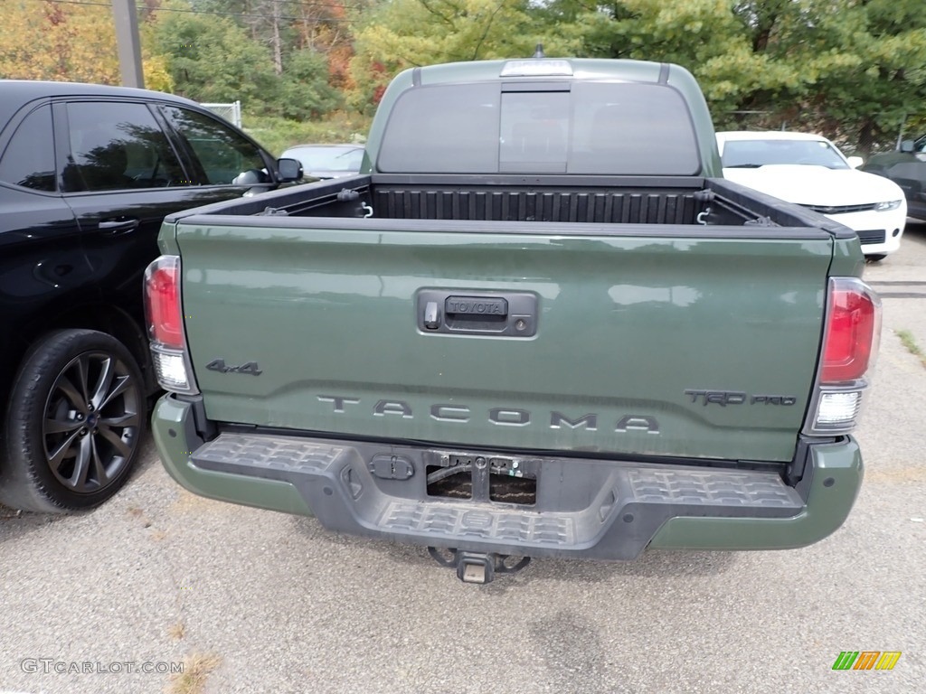 2020 Tacoma TRD Pro Double Cab 4x4 - Army Green / TRD Cement/Black photo #4