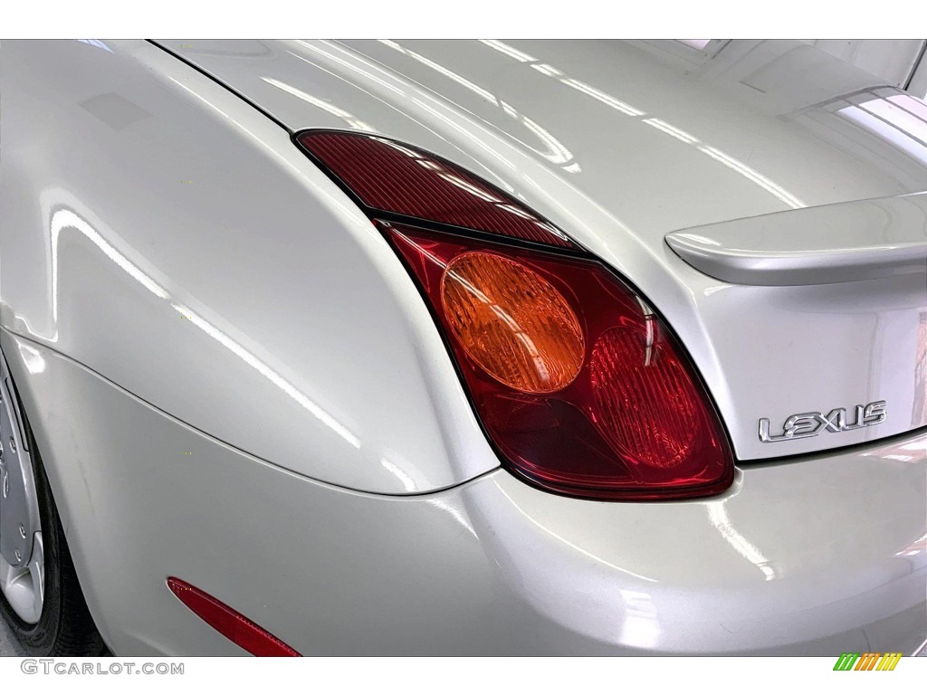 2003 SC 430 - Millennium Silver Metallic / Ecru Beige photo #29