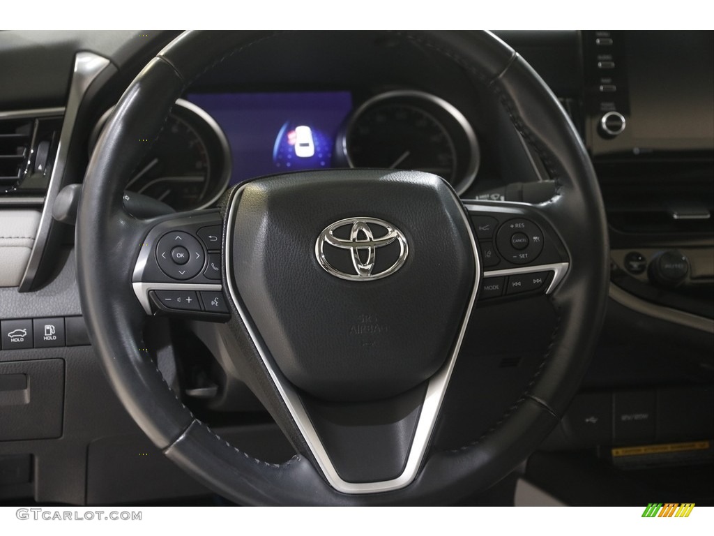 2021 Toyota Camry XLE Ash Steering Wheel Photo #145013974