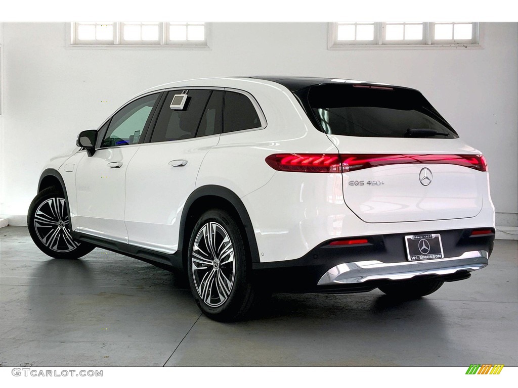 2023 EQS 450+ SUV - Polar White / Macchiato Beige/Space Gray photo #2