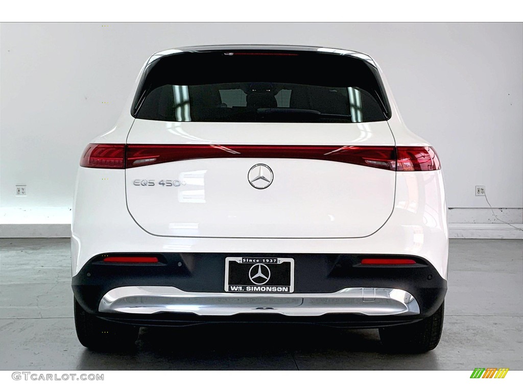 2023 EQS 450+ SUV - Polar White / Macchiato Beige/Space Gray photo #3