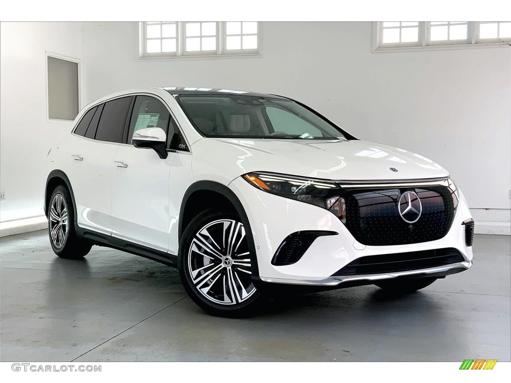 Polar White 2023 Mercedes-Benz EQS 450+ SUV Exterior Photo #145014349