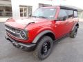 Hot Pepper Red Metallic 2022 Ford Bronco Black Diamond 4x4 4-Door Exterior