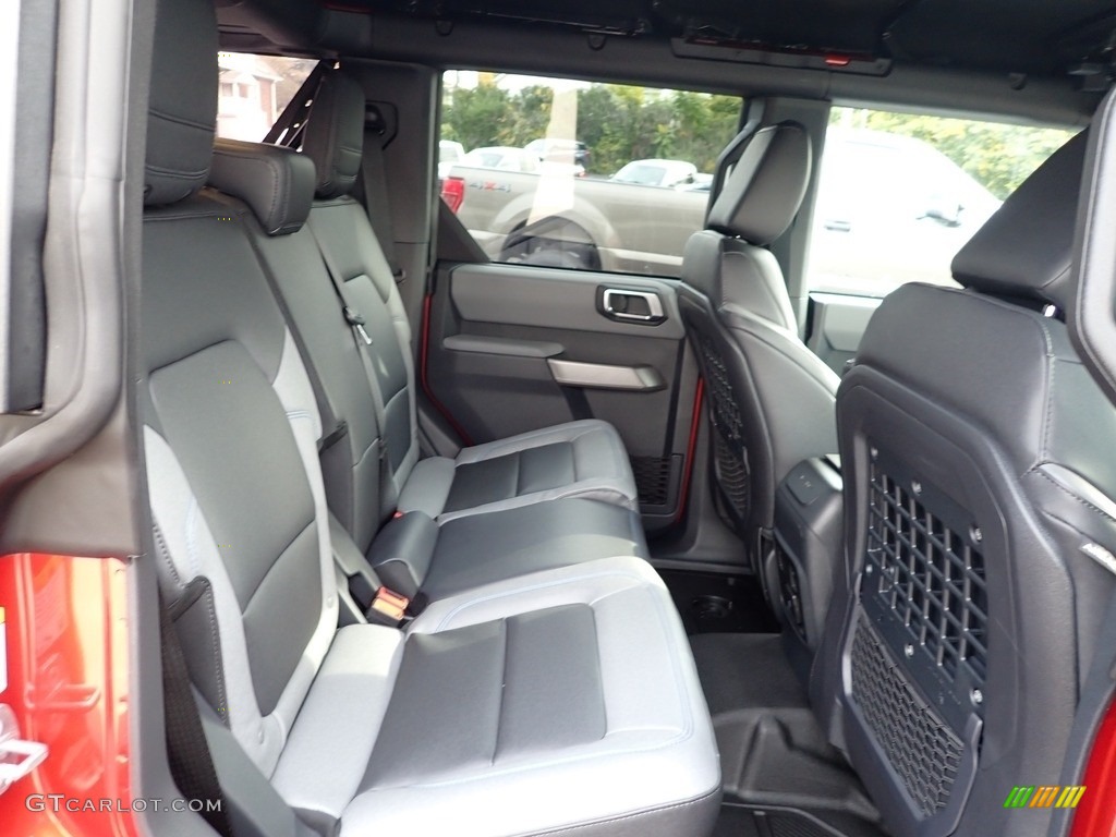 Dark Space Gray Interior 2022 Ford Bronco Black Diamond 4x4 4-Door Photo #145014541