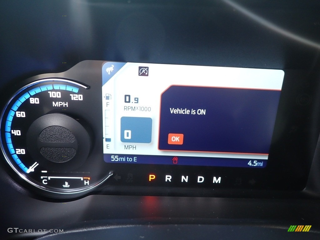 2022 Ford Bronco Black Diamond 4x4 4-Door Gauges Photos