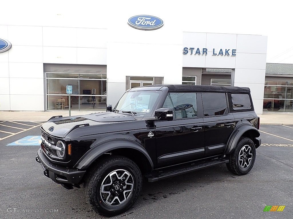 2022 Bronco Outer Banks 4x4 4-Door - Shadow Black / Roast/Black Onyx photo #1