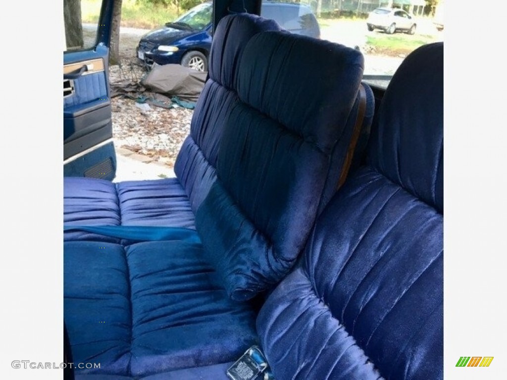 1987 C/K R10 Silverado Regular Cab - Midnight Blue / Blue photo #5