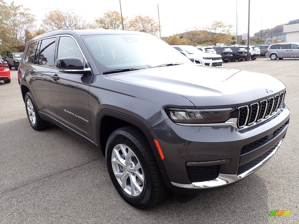 Baltic Gray Metallic 2023 Jeep Grand Cherokee L Limited 4x4 Exterior Photo #145014910