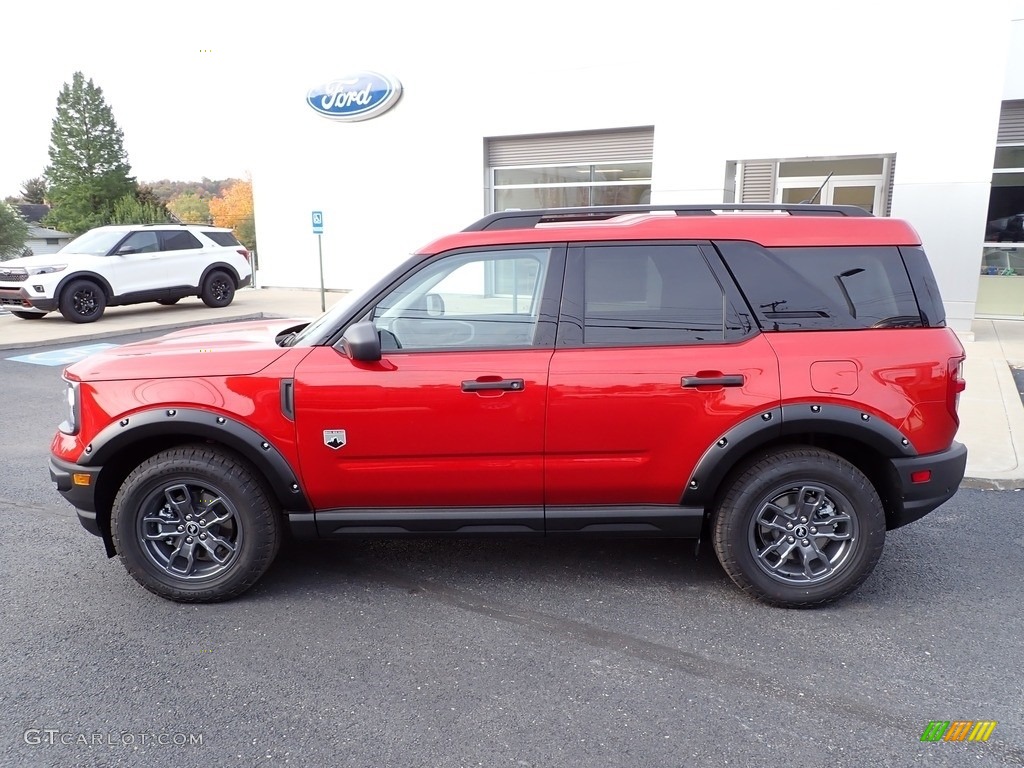 Hot Pepper Red 2022 Ford Bronco Sport Big Bend 4x4 Exterior Photo #145014982