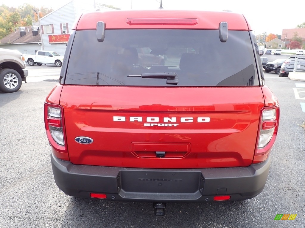 2022 Bronco Sport Big Bend 4x4 - Hot Pepper Red / Medium Dark Slate photo #4
