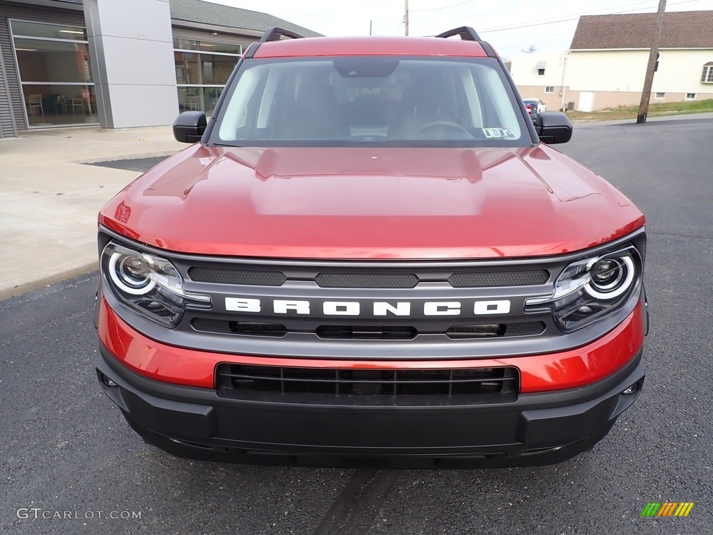 2022 Bronco Sport Big Bend 4x4 - Hot Pepper Red / Medium Dark Slate photo #8