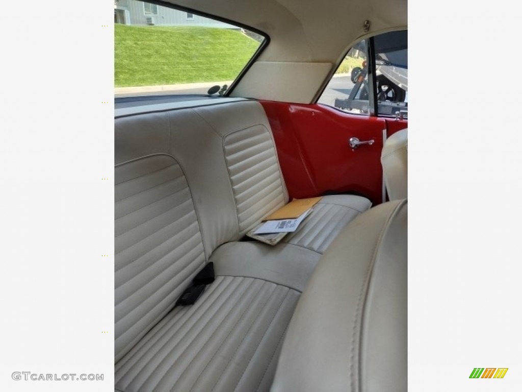 1965 Mustang Coupe - Rangoon Red / White photo #20