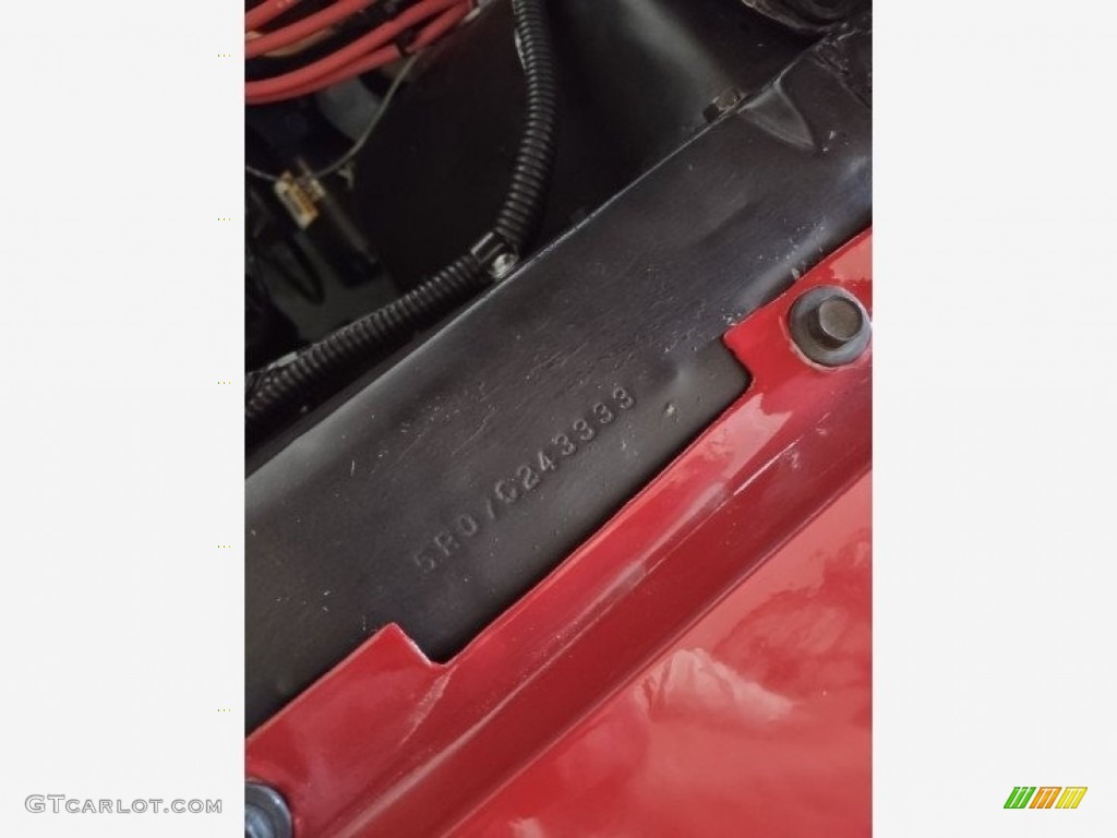 1965 Mustang Coupe - Rangoon Red / White photo #35