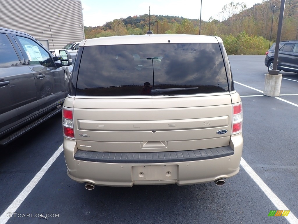 White Gold 2017 Ford Flex SEL Exterior Photo #145017517