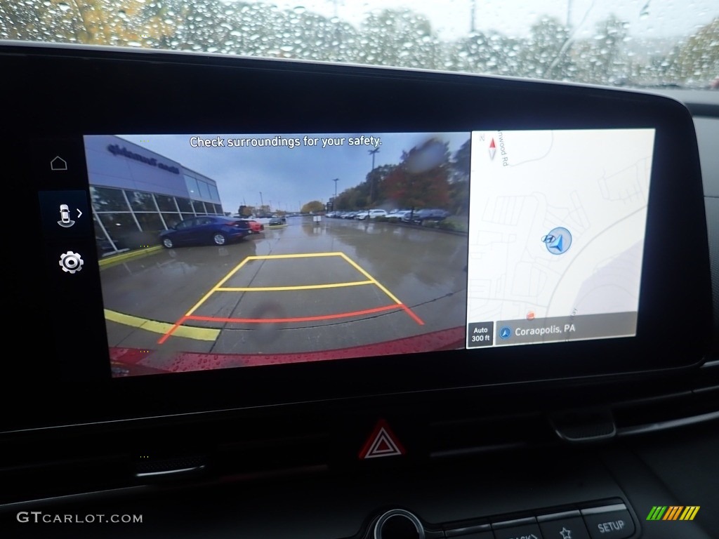 2023 Elantra N-Line - Scarlet Red Pearl / Black photo #20