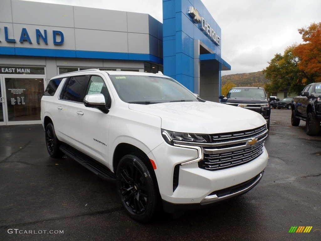 2023 Suburban Premier 4WD - Iridescent Pearl Tricoat / Jet Black photo #1