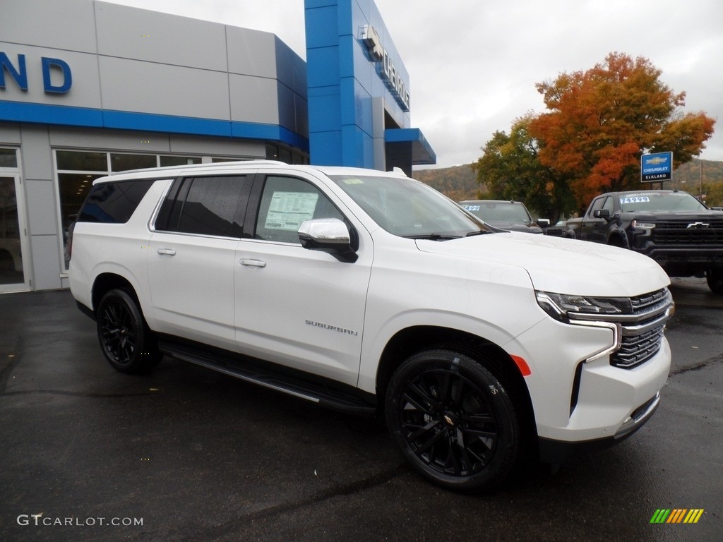 2023 Suburban Premier 4WD - Iridescent Pearl Tricoat / Jet Black photo #2