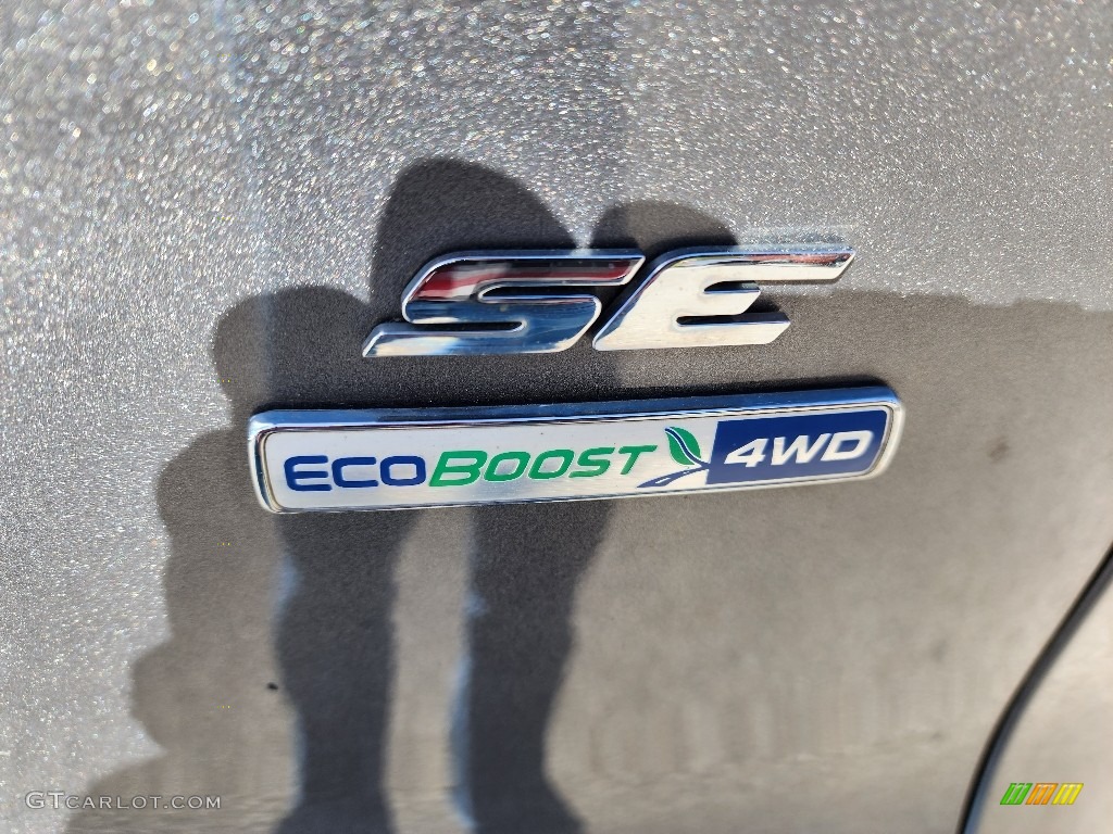 2014 Escape SE 1.6L EcoBoost 4WD - Sterling Gray / Charcoal Black photo #22