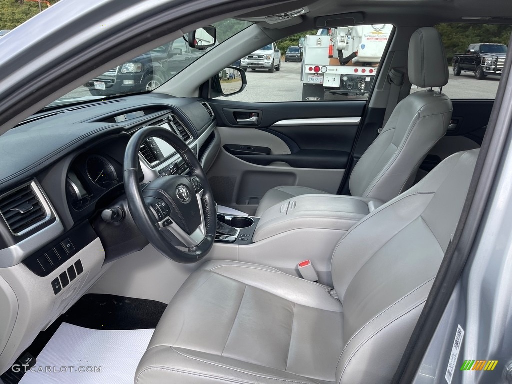 2015 Highlander XLE AWD - Silver Sky Metallic / Ash photo #11